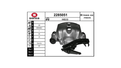Etrier disc frana EAI 2285051