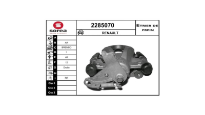 Etrier disc frana EAI 2285070