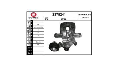 Etrier disc frana EAI 2375241