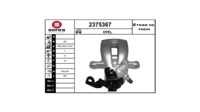 Etrier disc frana EAI 2375367