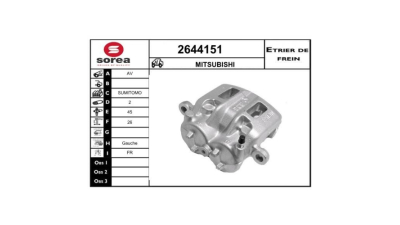 Etrier disc frana EAI 2644151