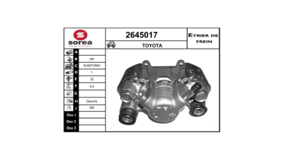 Etrier disc frana EAI 2645017