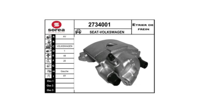 Etrier disc frana EAI 2734001