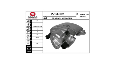 Etrier disc frana EAI 2734002