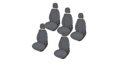 Huse scaune auto Ford Galaxy III 2006- 5 locuri separate, Elegance, culoare Gri