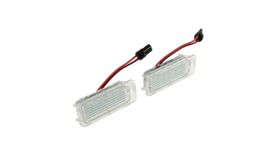 Set Lampa numar LED Canbus Ford C-MAX II 2010-, Focus II FL 2008-, Focus III 2010-, Galaxy 2010-, Kuga 2008-, Mondeo IV 2007-, S-MAX 2006-, Jaguar XF 2007-, XJ 2009-