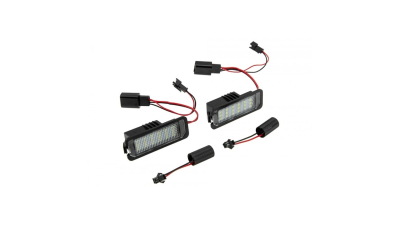 Set Lampa numar LED Canbus  Vw Amarok 2010-, Golf IV 1998-, Golf V 2003-, Golf VI 2008-, Golf VII 2012-, Passat B6 Sedan 2005-, B7 Sedan 2010-, Porsche Cayenne 2003-
