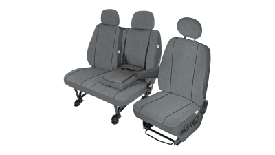 Huse scaune auto Elegance pentru Citroen Jumper, Fiat Ducato, Gaz Gazela, Hyundai H1, Iveco Daily, Kia Pregio, K-2500, Mercedes Sprinter, Nissan Cabstar, Peugeot Boxer, Renault Mascot, Toyota Hiace, Vw  LT, Crafter, 2+1, set huse auto VAN
