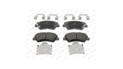 Placute frana Hyundai Accent 4 Sedan (Rb), 08.2010-, I20 (Gb, Ib), 11.2014-, I20 Active (Ib, Gb), 09.2015-, I20 Coupe (Gb), 05.2015-; Kia Rio 3 (Ub), 09.2011-, Rio 3 Sedan (Ub), 09.2010-, FERODO FDB4623