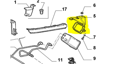 Opritor Canistra Vapori Fiat 60655880