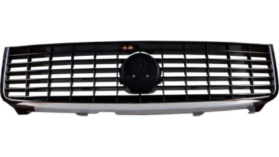 Grila Radiator Neagra Cu Rama Cromata Fara Emblema - O.E. Fiat 735464268