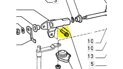 Stift Timonerie Schimbator Vit Fiat 7683782