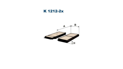 Filtru polen, habitaclu Mazda 3 (Bk), 10.2003-12.2009, 3 Saloon (Bk), 09.1999-12.2009, 5 (Cr19), 02.2005-12.2010, 5 (Cw), 06.2010-, FILTRON K12122X