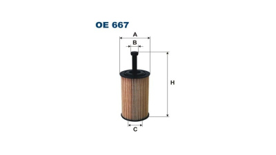 Filtru ulei FILTRON FLOE667