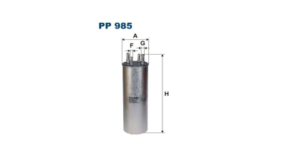 Filtru combustibil Vw Multivan 5, 2003-2015, Touareg, 2002-2010, Transporter T6 2015-, FILTRON