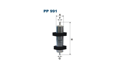 Filtru combustibil Audi A4, 2007-2015, A5, 2016-, A6, 2010-, A7, 2010-2018, A8, 2009-2017, Q5, 2008-2017, Q7, 2006-2015, FILTRON