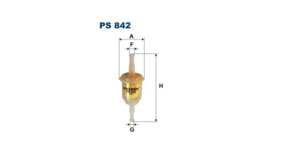 Filtru combustibil FILTRON PS842