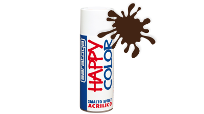 Spray vopsea Tabac HappyColor Acrilic, 400ml
