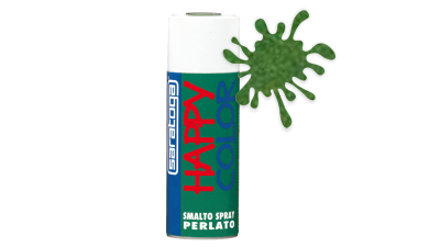 Spray vopsea Verde Deschis Perlat, HappyColor, 400ml