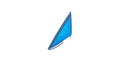 Geam Triunghi Caroserie Fata Stanga - O.E. Ford 1923611