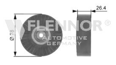 Rola intinzator FLENNOR FS20993 Seat Ibiza 2 (6K1) Vento (1H2) Cordoba Vario (6K5) Toledo 1 (1L) Caddy 2 Caroserie (9K9A) 80 Avant (8C, B4) Inca (6K9) Passat Variant (3A5, 35I) A6 Avant (4A, C4) A6 (4