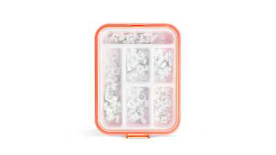 Set de cleme cu cui pentru fixarea cablurilor - 5-10 mm - 100 buc. HANDY