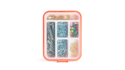 Set de accesorii pentru bricolaj - dibluri, cuie, carlige - 266 piese HANDY