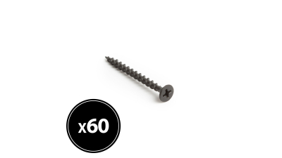 Surub pentru ghips-carton, filet pentru lemn - 3,5 x 45 mm - 60 buc./pachet HANDY