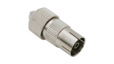 Mufa cablu TV coax executie metal, set 10 buc