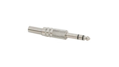 Fisa jack stereo 6,3 mm, metalica, set 10 buc
