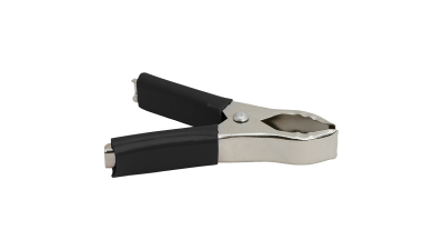 Cleste baterie, clema crocodil contacte electrice 30A, culoare negru, set 10 buc.