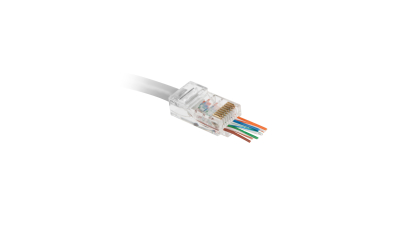 Delight - Fisa modulara „Pass Through inch - 8P8C - CAT5e, RJ45
