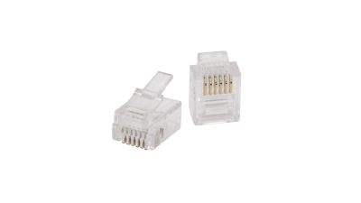 Fisa modulara 6P6C, set 100 buc