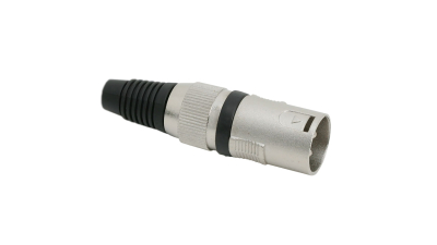 Fisa XLR 3 policu fleaca de prindere protectie pentru cablu, set 5 buc