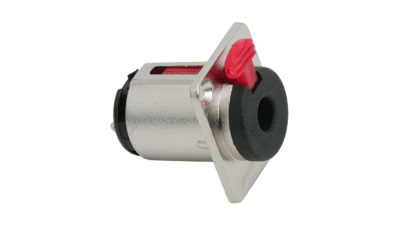 Soclu jack cu inchidere de siguranta montabil stereo 6,3 mm