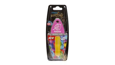 Odorizant auto bradut Paloma parfum bubble gum, 10 buc.