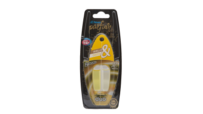 Odorizant auto bradut Paloma parfum Duo Vanilla Cocco, 10 buc.