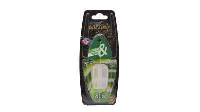 Odorizant auto bradut Paloma parfum duo fresh/green, 10 buc.