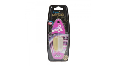 Odorizant auto bradut Paloma parfum Duo Rose Lily, 10 buc.
