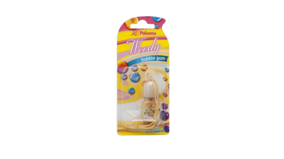 Odorizant auto sticluta Paloma woody bubble gum, 5 buc.