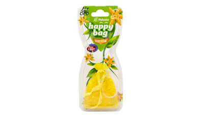 Odorizant auto gel Paloma happy bag vanilla, 5 buc.