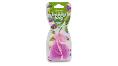 Odorizant auto gel Paloma happy bag bubble gum, 5 buc.