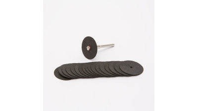 Set discuri de debitare, 18 buc + 1 ax 3.1mm