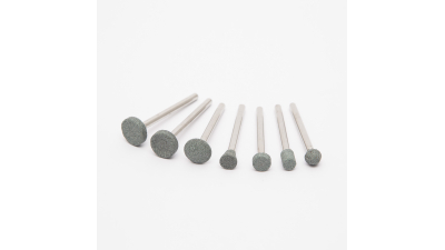 Set pietre polizor pe ax, 7 bucati