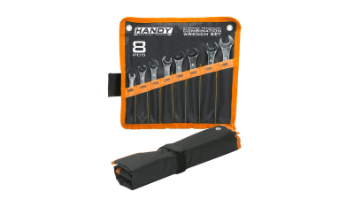 Set chei combinate fix + inelare 8, 10, 11, 12, 13, 14, 15, 17 mm, cu husa