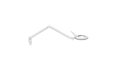 Lampa de lucru LED cu lupa, ajustabila, cu brat flexibil, LED 45 leduri 9W , diametru lentila 13cm