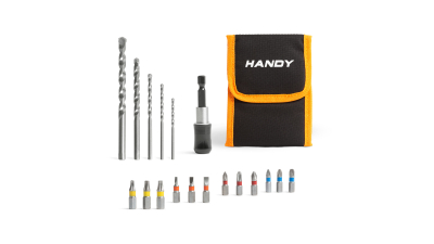 Set de burghie si varfuri bit HANDY