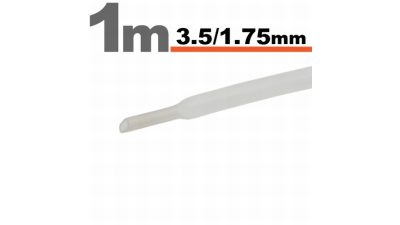 Tub termocontractibil pentru izolare ,marcare si protectie Transparent 3,5 / 1,75 mm, 15m