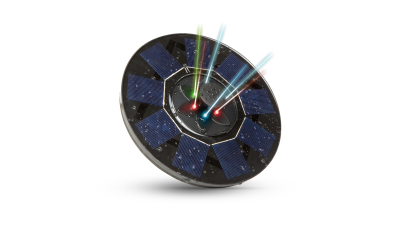 Arteziana solara - cu baterie, 6 LED-uri RGB