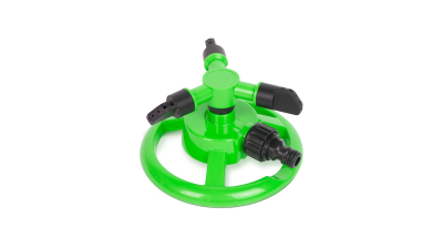 Aspersor rotativ cu trei capete - 360  grade - unghi reglabil, plastic